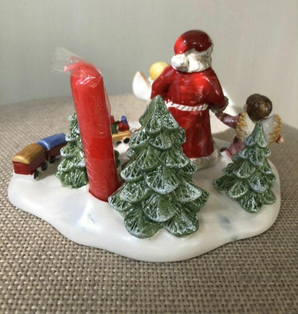 Villeroy&Bochクリスマス　サンタクロース　キャンドル灯 Amazon.co.jp: Villeroy & Boch ビレロイ＆ボッホ クリスマス サンタ